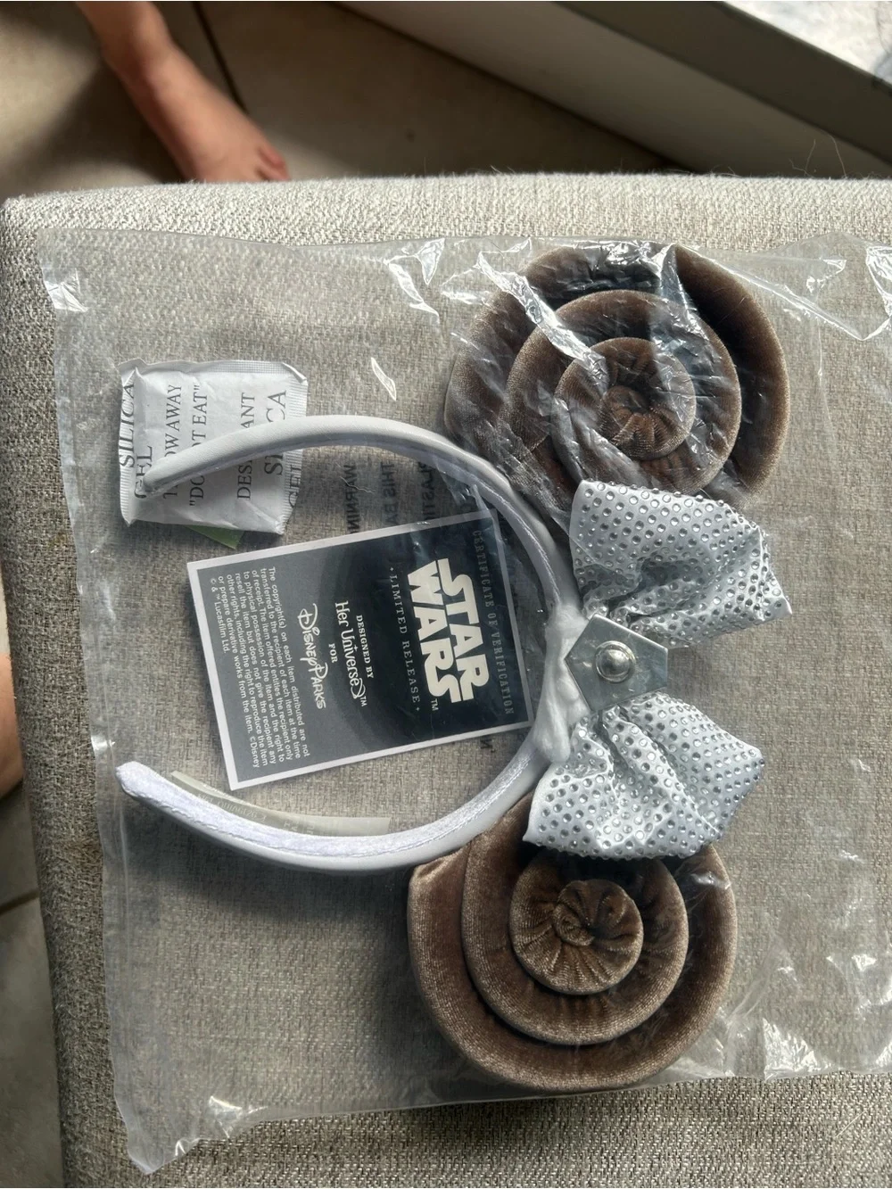 Disney 2019 limited release Star Wars Princess Leia mouse ears - Picture 4 of 13